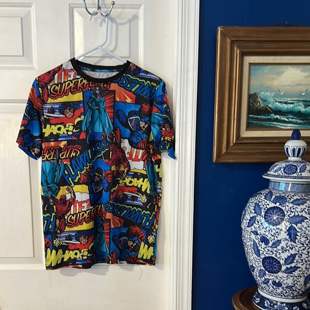 NWOT Men’s OH SNAP! Drill Clothing Co. Graphic T-Shirt Retro Comic Art Size M